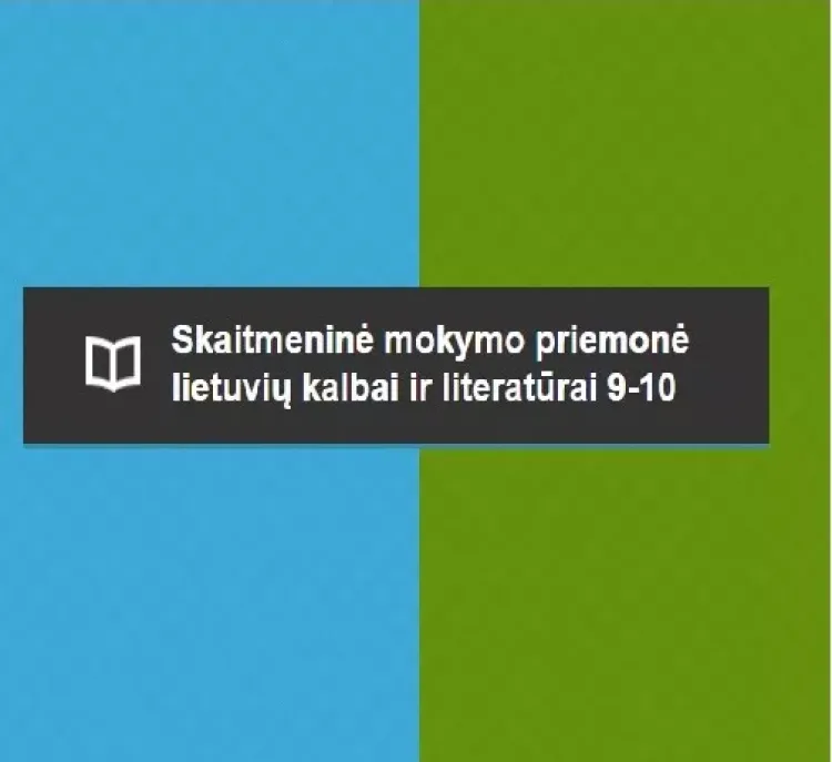 Lietuvių kalba ir literatūra 9–10 kl.