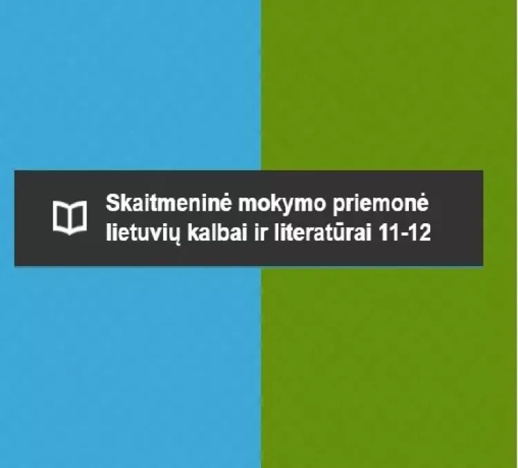 Lietuvių kalba ir literatūra 11–12 kl.