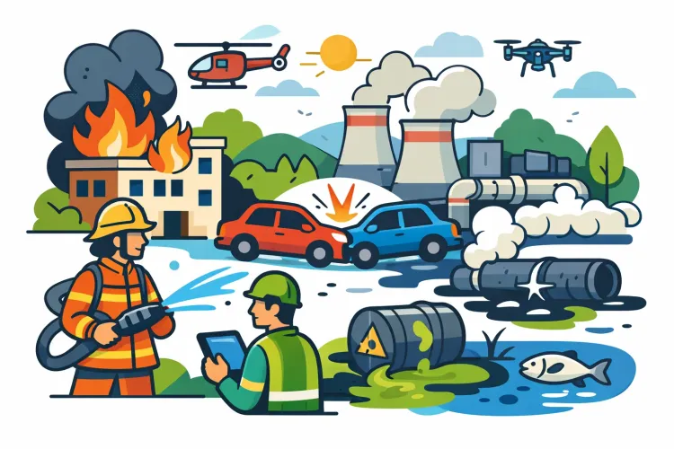 Ekstremalios situacijos ir krizės. Techninės situacijos.